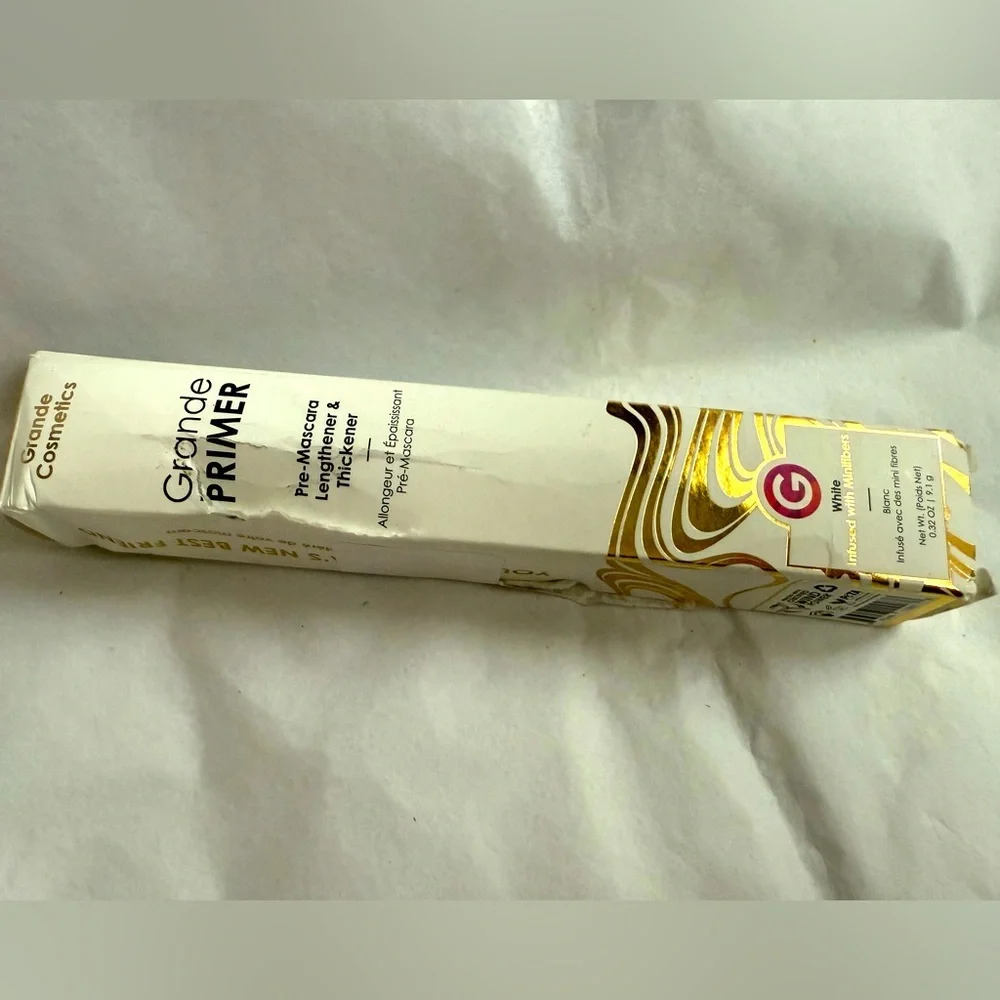 GrandePRIMER Pre-Mascara Lengthener & Thickener - White